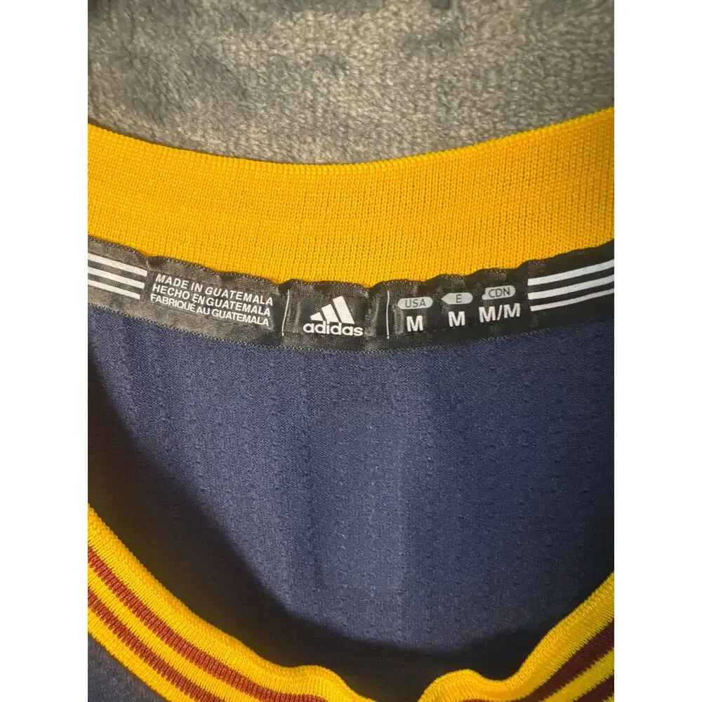 LeBron James Cleveland Cavaliers Navy Blue Jersey Adidas Swingman 23 2015-16 MED